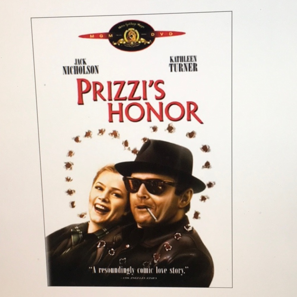 Prizzi’s Honor DVD Jack Nicholson Kathleen Turner